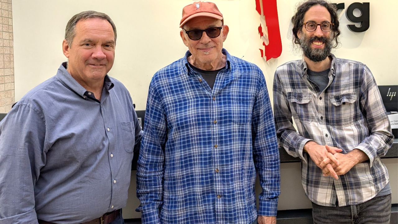 Don McGee, Kenny White, and producer Jeremy Rainer (photo by Ayushma Thapa, FUV)