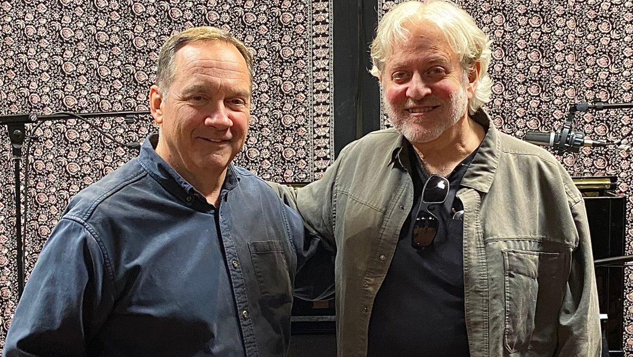 &quot;Mixed Bag&quot; host Don McGee and Dean Friedman (photo by Jeremy Rainer, FUV)