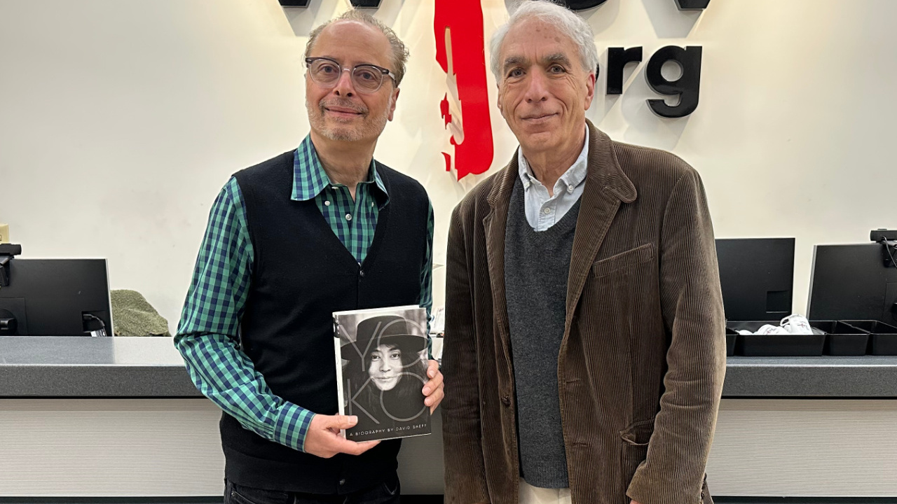 Paul Cavalconte and David Sheff (photo by Jeremy Rainer, PR)
