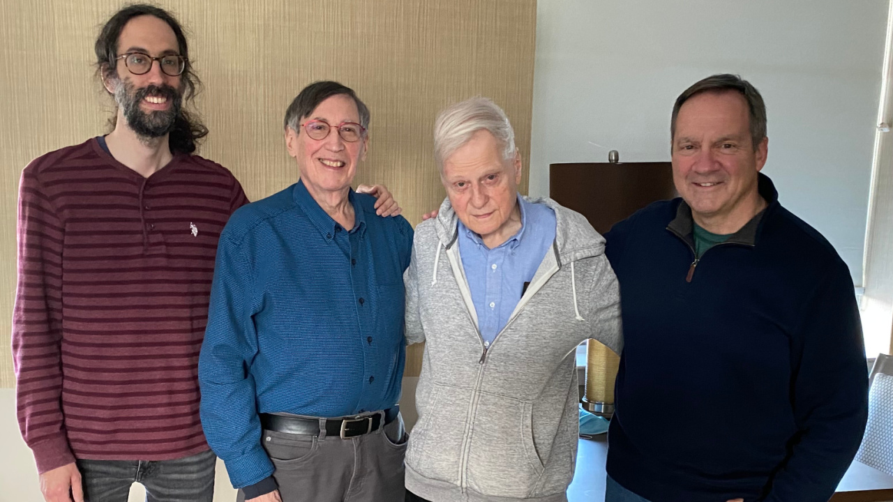 Jeremy Rainer, Billy Altman, Allan Pepper, and Don McGee (photo/FUV)