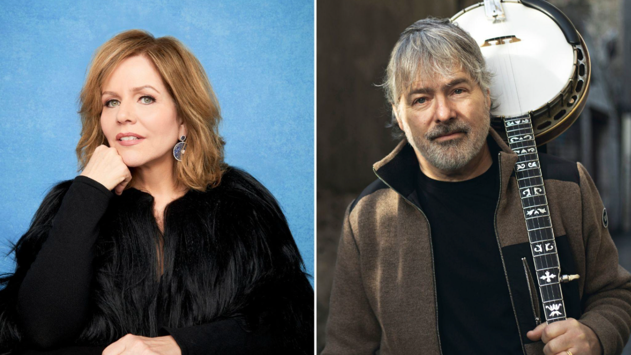 Renée Fleming (photo credit: Andrew Eccles)  Béla Fleck (photo credit: Hazel Coonagh)