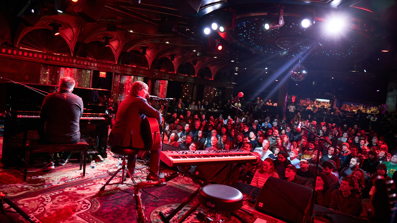 The Mountain Goats' Matt Douglas and John Darnielle (photo by Gus Philippas for FUV)