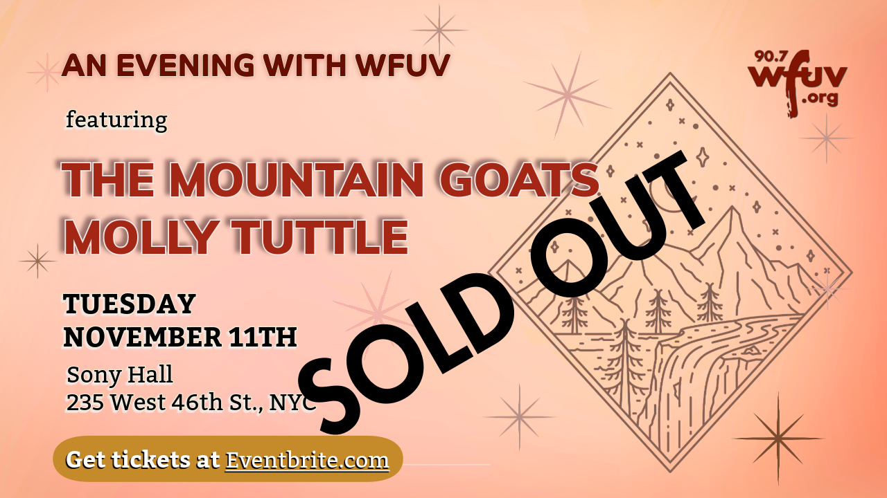 SOLD OUT: An Evening with The Mountain Goats and Molly Tuttle