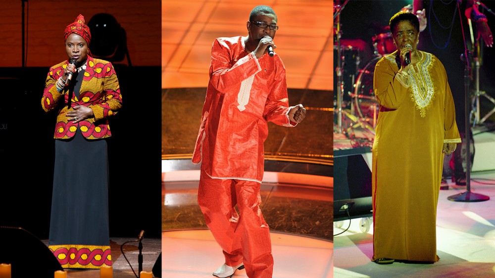 Angelique Kidjo, Youssou N'Dour, Cesaria Evora