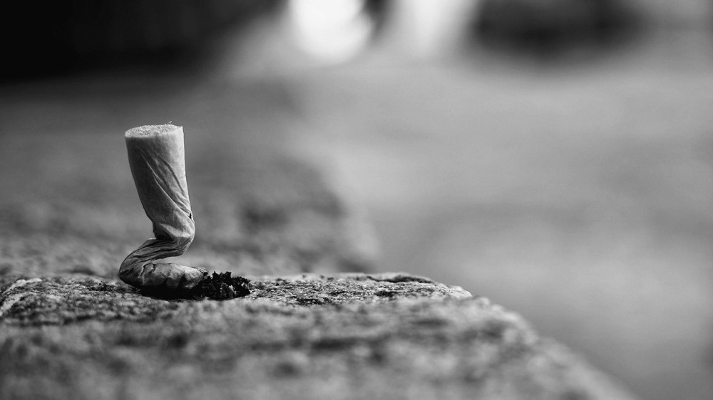cigarette butt