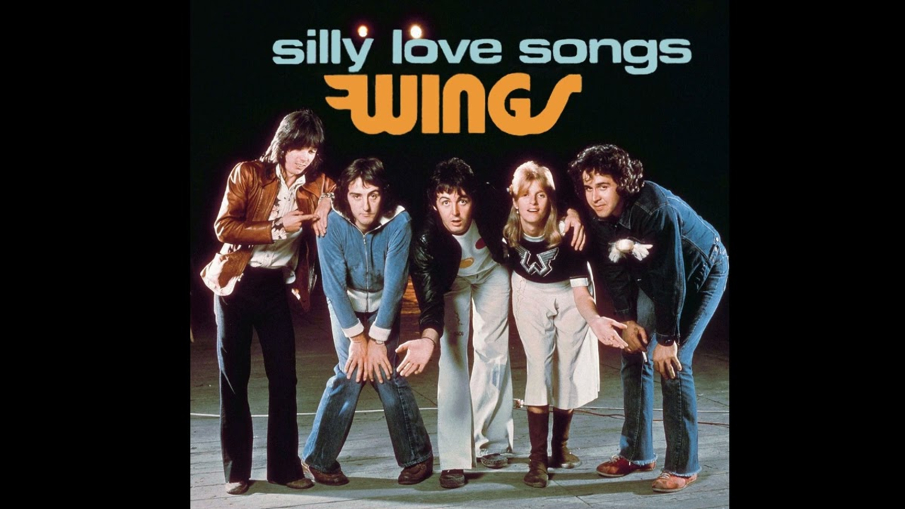 Wings "Silly Love Songs" single cover art