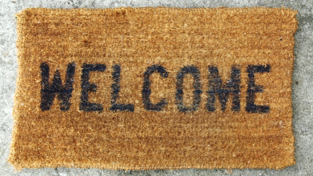 welcome mat (stock)