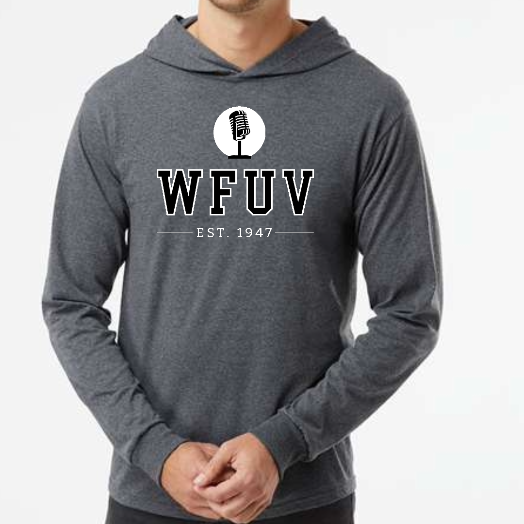WFUV Hooded Long Sleeve Shirt