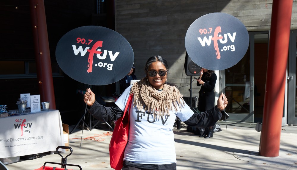 Joy sharing the FUV joy! (photo by Gus Philippas)