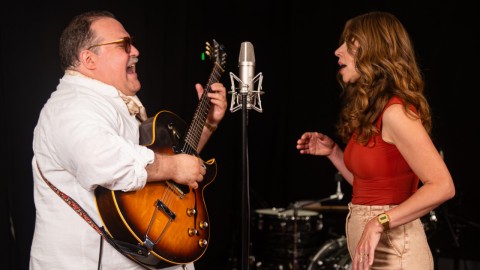 Rachael & Vilray (photo by Liv Grant for WFUV)