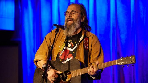 Steve Earle at The Loft at City Winery (photo by Gus Philippas/WFUV)