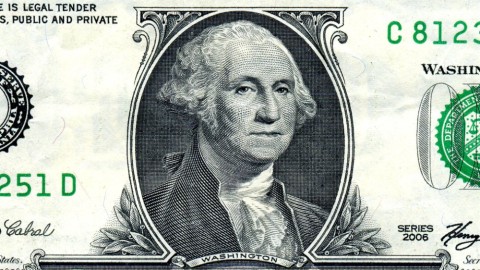 Dollar bill Washington