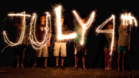 July 4th sparklers (Pixabay)