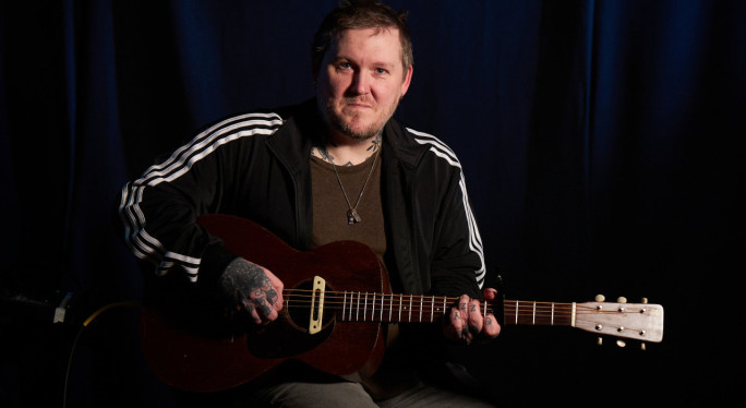 Brian Fallon (photo by Gus Philippas for FUV)