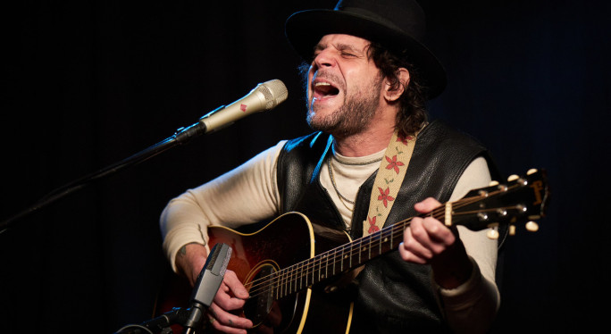 Langhorne Slim (photo by Gus Philippas, WFUV)