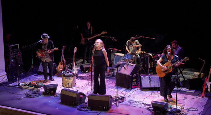 Neko Case and her band at the Sheen Center (photo: Gus Philippas for FUV)