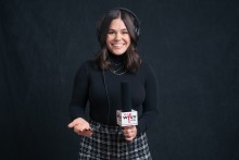 Meghan Suma, Production Director for WFUV, Photo by Alex Leyva